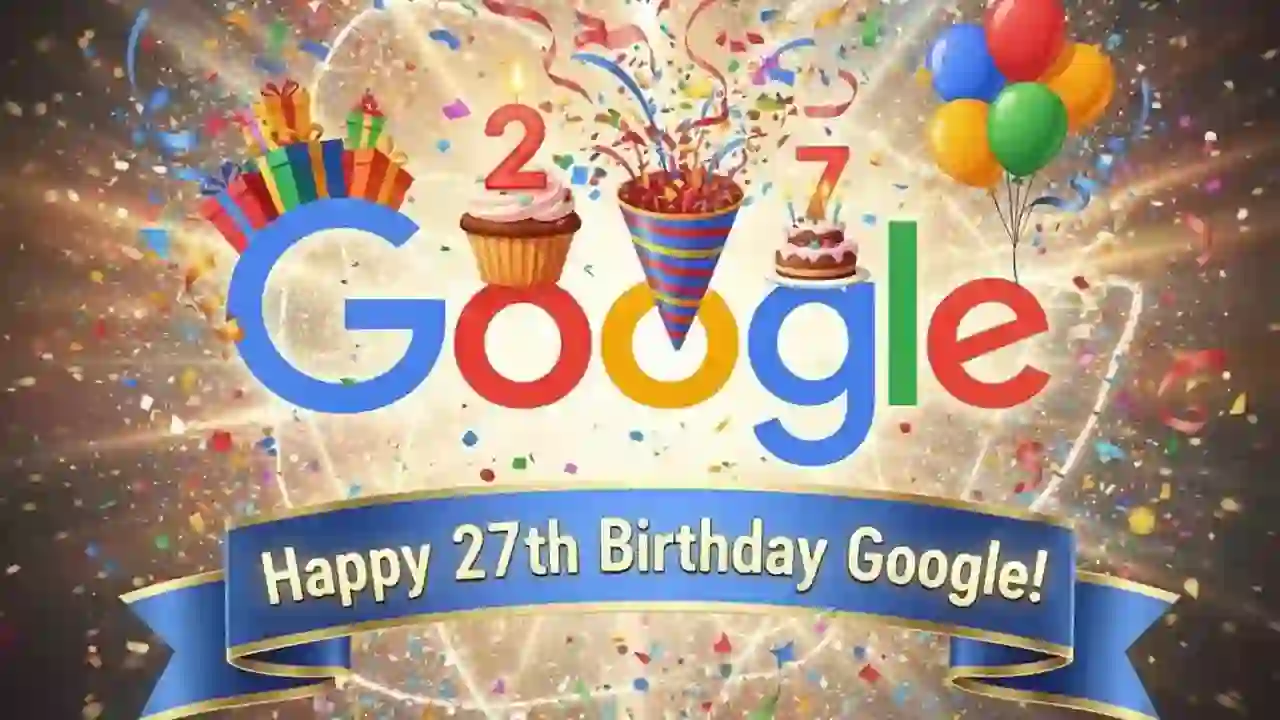 Google’s 27th Birthday celebration