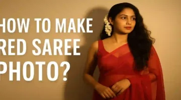 Red Shree photo tutorial