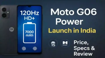 Moto g06 power lounch india