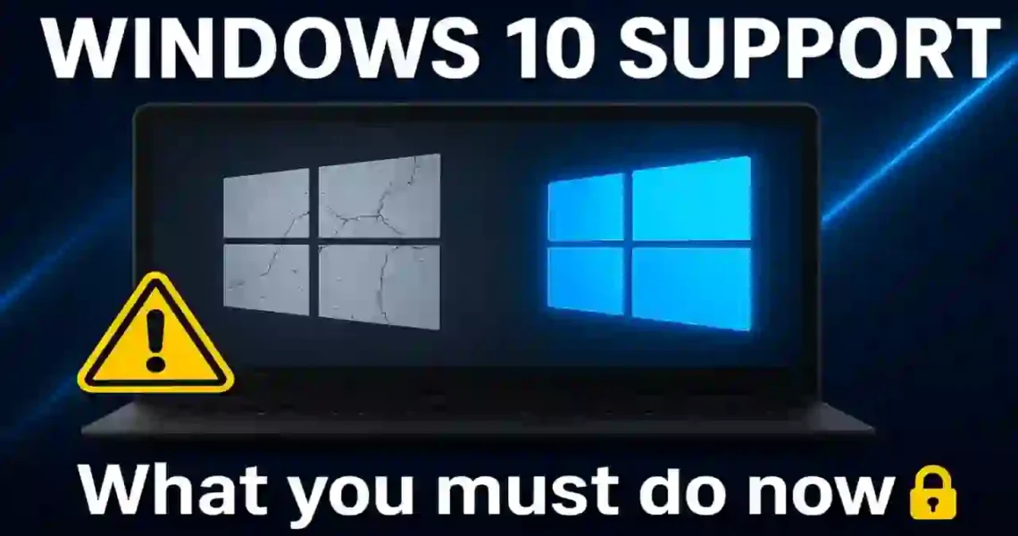 windows 10 support end