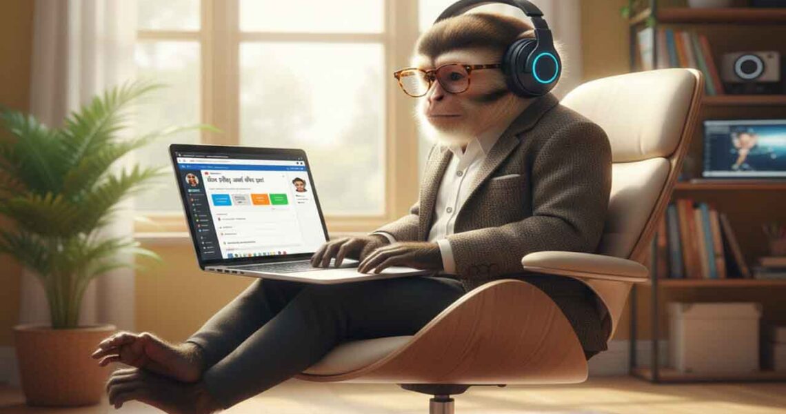 bander ka blog kese banaye